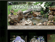 Tablet Screenshot of hungryholler.com